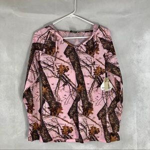Mossy Oak Pink & Brown Hoodie